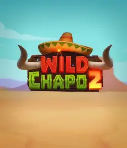 Experience the colorful Mexican desert with the Wild Chapo 2 game by Relax Gaming, featuring a whimsical bull wearing a sombrero against a serene desert backdrop. This image conveys the excitement and culture of the game, perfect for fans of animated adventure slots, delivering a captivating play experience.