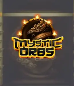 ELK Studios' Mystic Orbs slot displayed with its magical orbs and ancient temple background. The picture showcases the game's enigmatic atmosphere and the detailed, vibrant design, making it an enticing choice for players. Each orb and symbol is meticulously crafted, enhancing the overall mystical experience.