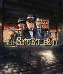 Dive into the shadowy world of The Slotfather 2 slot by Betsoft, featuring four iconic mafia characters against a dark urban backdrop. This graphic captures the dramatic essence of the organized crime with its vivid character design and ominous setting. Ideal for players attracted to mafia stories, delivering a gripping gaming experience. 