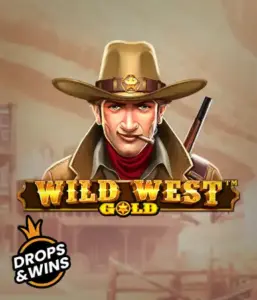  See the bold sheriff of "Wild West Gold," a popular slot game by Pragmatic Play. The visual features a stern-faced sheriff with a sheriff’s badge, set against a sun-baked Old West town backdrop. The game's title is boldly featured in a classic font, highlighting the theme of adventure and law enforcement in the wild frontier. 