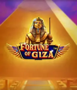 Uncover the timeless world of Fortune of Giza slot by Pragmatic Play, featuring a majestic depiction of a Pharaoh amid the iconic pyramid backdrop. This graphic portrays the glory of Egyptian history, perfect for those interested in ancient civilizations, offering a thrilling gaming experience.